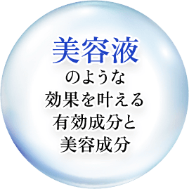 美容液ような効果を叶える有効成分と美容成分
