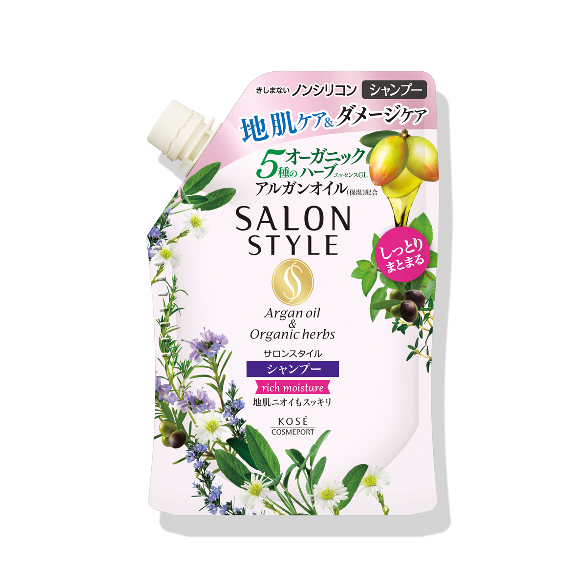 サロンスタイル シャンプー （リッチモイスチュア） （つめかえ用）