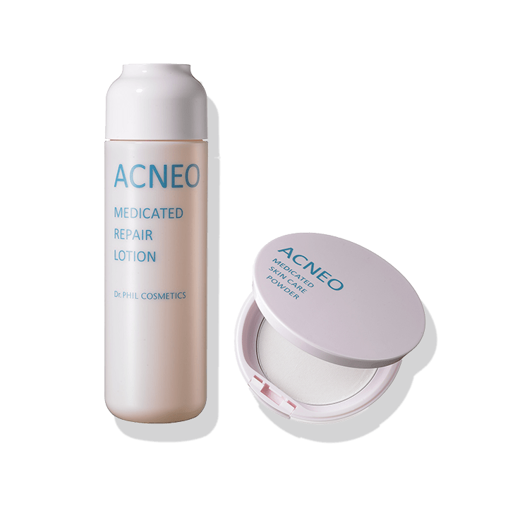 アクネオ　薬用リペアローション＆薬用スキンケアパウダー