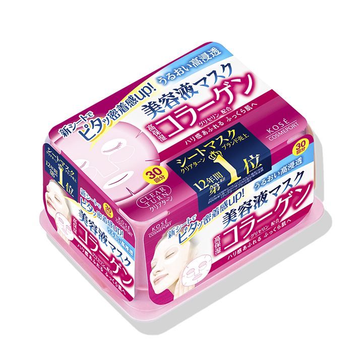 クリアターン エッセンスマスク（コラーゲン）