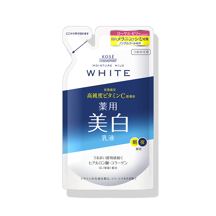 モイスチュアマイルド ホワイト ミルキィローション （つめかえ用）