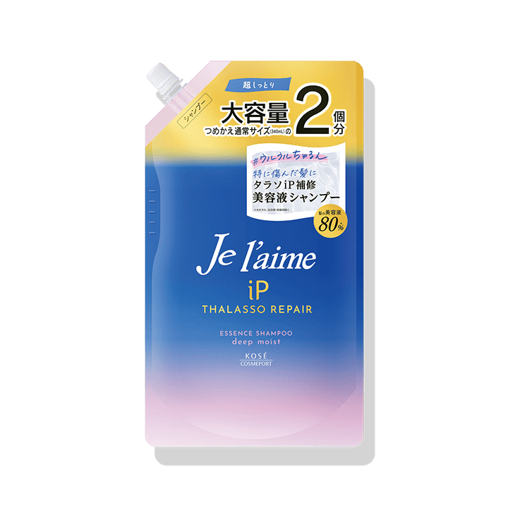ジュレーム iP タラソリペア 補修美容液シャンプー （ディープモイスト） ＜680mL つめかえ用＞