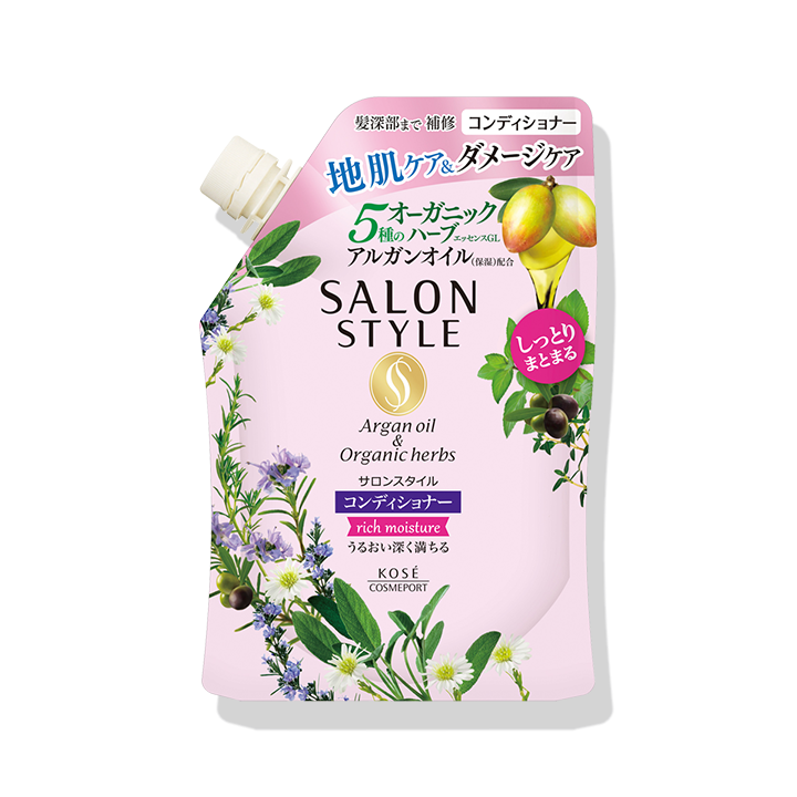 サロンスタイル コンディショナー （リッチモイスチュア） （つめかえ用）