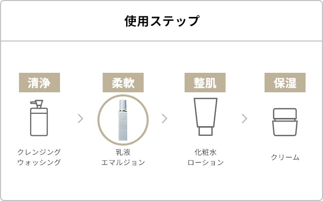 使用ステップ