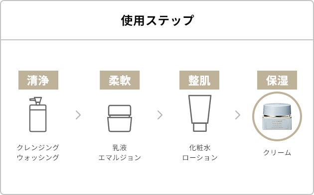 使用ステップ