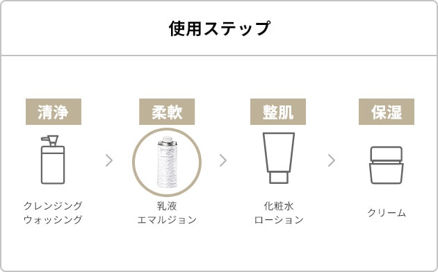 使用ステップ