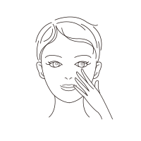 【STEP3】よくなじませるように肌にのばします。